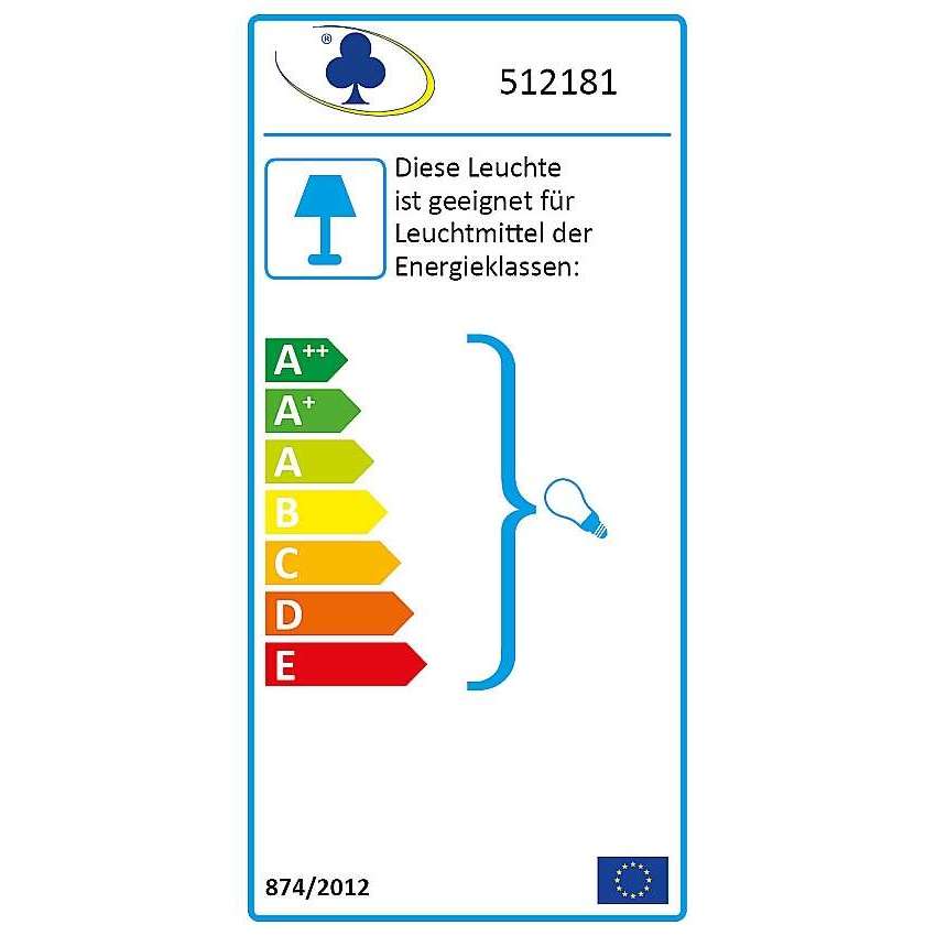 Belfiore Deckenleuchte Keramik weiss eckig fuer 1 x GU10 LED_b2